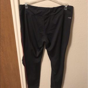 Dark Gray and Pink Womens Leggings